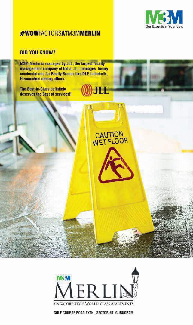 M3M Merlin is managed by Jones Lang LaSalle Update